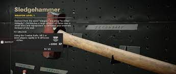 Try to escape the room using only the materials inside while the time ticks away! Black Ops Cold War Sledgehammer Unlock Challenge Game News