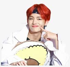 U can use as an icon but mention my we ♡ it acc <3. Tae Taehyung Bts Kpop Kpopedits Edit Cute Aesthetic Rambut Merah V Bts Png Image Transparent Png Free Download On Seekpng