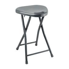 Tabouret Pliant Metal Polypropylene Rose Noir Blanc Gris Meubles De Salon La Foir Fouille