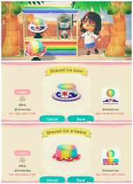 Finally Some Shaved Ice To Go With Your Shaved Ice Makers Bonus Variation Animalcrossing Animal Crossing Animal Crossing Qr Animal Crossing Game