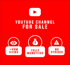 Youtube account for sale