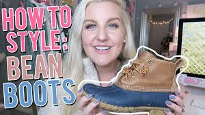 Bean boots are handmade by a team of 200 people, and each boot takes 85 minutes to complete. How To Style L L Bean Bean Boots Preppy Fall Lookbook Kellyprepster Youtube