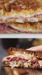 Classic Reuben Sandwich Video In 2020 Reuben Sandwich Sandwiches Reuben Sandwich Classic