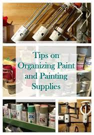 How To Organize Paint And Supplies Painting Supplies Organization Organize Paint Supplies Organize Paint