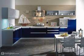 صور مطابخ حديثه و اشكال مطابخ مودرن و مميزه من موبيكان kitchen cabinet styles italian kitchen design blue kitchen interior