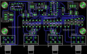 The layout pattern on a pcb can make it susceptible to radiated noise. Vd 5216 Tone Control Design Wiring Diagram
