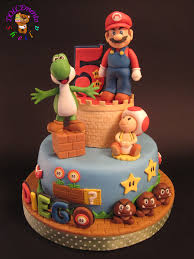 Here's a quick snapshot of the mario cake i made for my son's seventh birthday. Fandomfriday Coolest Super Mario Cakes