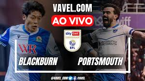 Blackburn x Portsmouth AO VIVO, jogo em tempo real pela EFL Championship