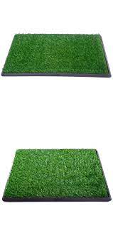 2 Size Pet Potty Trainer Grass Mat Dog Puppy Training Pee Patch Pad Toilet Potty Trainer Training Pads Puppy Training