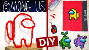 Among us está um jogo de ação multijogador semelhante ao jogo para pc decit e ao cartão mafia. Diy Among Us Manzabull Tuto Deco Coloriage Perles