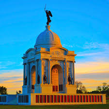 Memorial is on hancock avenue, on the right when traveling north. Pennsylvania Monument Gettysburg Photograph By Steve Kappel