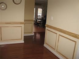 Formal dining room chair rail | shadow box wainscoting design ideas, pictures, remodel, and decor #chairrail. First Choice Construction Llc Pictures