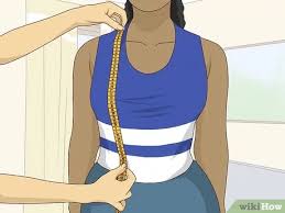 Measure between those two points and hold the tape measure straight. 3 Ways To Take Measurements For Women Wikihow