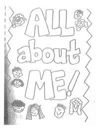 These alphabet coloring sheets will help little ones identify uppercase and lowercase versions of each letter. All About Me Coloring Booklet By Laci Davis Teachers Pay Teachers