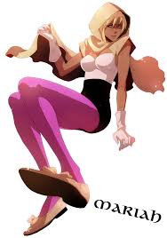 Her finish move makes several metal items (such as hammers and screws) attack the opponent, followed by a giant car coming in to crush them (not unlike her method of special attack in the capcom fighting game). Mariah Jojo No Kimyou Na Bouken And 1 More Drawn By Pkr Danbooru