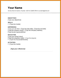 Save time with resume examples. Simple Resume Examples Simple Easy Resume Templates Vincegray2014 Download In Your Choice Of Formats Then Print And Send As Sashasio