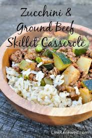 Don T Know What To Make For Dinner Tonight Zucchini And Ground Beef Skillet Casserole Recipe A Quick And Easy Delicious Sea Beef Dinner Beef Recipes Recipes