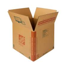 The Home Depot Heavy Duty Extra Large Moving Box With Handles 22 In L X 22 In W X 22 In D Hdxlbox The Home Depot Large Moving Boxes The Home Depot Moving Boxes