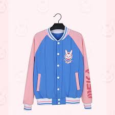 Hot Game Ow Watch And Over D Va Sweatshirt Woman Hoodies Baseball Jackets Dva Autumn Winter Cotton Sweatshirts Coats New Jackets Clothes Baseball Jacket