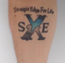 We want to let all of you whom this may turn off know that this artist is no longer is employed by us, and had never done anything similar up to that point. Datei Straight Edge Tattoo Cropped Jpg Wikipedia