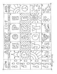 Explore 623989 free printable coloring pages for your you can use our amazing online tool to color and edit the following peace coloring pages. Advent Calendar Coloring Page For 2019 Themes Of Hope Peace Joy And Love