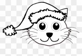 Click on the coloring page to download this printable. 66 Admirable Stocks Of Santa Claus Hats Coloring Pages Christmas Cat Svg Free Free Transparent Png Clipart Images Download