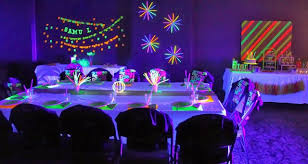 Threelittlebirds Events Neon Glow In The Dark Birthday Party Neon Birthday Birthday Themes For Adults Neon Party