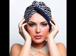كيفية خياطة بوني بالقطيفة Turbante Cabelo No