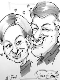 Karikaturist Schnellzeichner Fur Hochzeit Messe Tischkarten Herr Fred