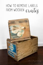 Removing old putty any one who has tried to remove old, dry putty from a window will agree that it is far from being a pleasant job. Removing Labels From Crates Giveaway Stacy Risenmay Old Wooden Crates Remove Labels Crates