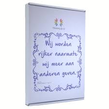 Krijtbord spreuktegel over Overig met spreuk :Ieder mens heeft recht op  mijn mening