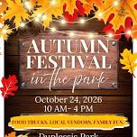 AUTUMN FALL FESTIVAL IN THE PARK