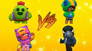 Spike is a legendary brawler with low health but a high damage output. Sandy Vs Crow Vs Leon Vs Spike 1vs1vs1vs1 Battle Youtube