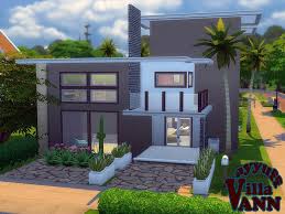 Ayyuff S Villa Ann Furnished Sims 4 Modern House Sims 4 House Design Sims 4 House Plans