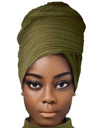 JYLZWXZC Army Green Turban Head Wraps for Black Women Hair Wraps Stretch  Soft Jersey Hijab Scarf Headwraps Headband at Amazon Women's Clothing store
