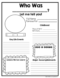 Biography Project Grades 2 5 Third Grade Social Studies 3rd Grade Social Studies Homeschool Social Studies