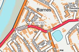 Find postcode of address in barnes on map. Sw13 9le Maps Stats And Open Data