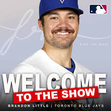 Welcome to the show @brendon.little 🏄‍♂️🌊 Last week B Little got the call  and we couldn’t be more excited 👊 • • #mlb #roadtotheshow #torontobluejays  #baseball #development #fyp
