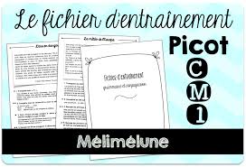 Novice dans le ce2/cm1 je me lance cette année dans cette méthode. Mon Fichier Pour Utiliser La Methode Picot En Cm1