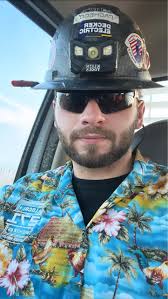 Hawaiian Friday Work Shirts and Hardhat Lights