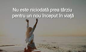 In base al termine ricercato questi esempi potrebbero contenere parole colloquiali. Nu Este NiciodatÄƒ Prea Tarziu Pentru Un Nou Inceput In ViaÈ›Äƒ Wawlist