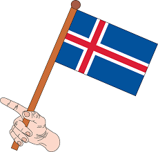 El rojo, la lava y volcanes de islandia, y el color blanco se… Bandera La De Islandia Graficos Vectoriales Gratis En Pixabay