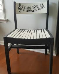 Antique Music Chair Custom Painted By The Blue Door Of Greenville With Images Painted Rocking Chairs Painted Wood Chairs Painted Folding Chairs