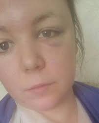 Moment woman escapes from ex who tried to drive her into a river