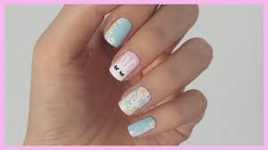 Spring is the inspiration for many things: 50 Beautiful Spring Nail Art Design Ideas
