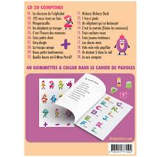 Maybe you would like to learn more about one of these? Devajeunesse On Twitter Coffret 40 Gommettes Cd Comptines Livret Jeux Et Activites Https T Co 2t7n8ell3v Pour Apprendre Et Eveiller Les Enfants Un Cd De Comptines Avec Un Livret D Activite De 40