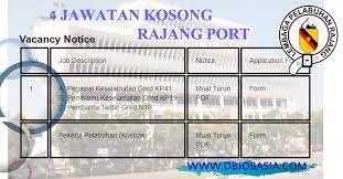 Check spelling or type a new query. 4 Jawatan Kosong Rajang Port Authority Dbjobasia Com Terbaru Jawatan Dibuka