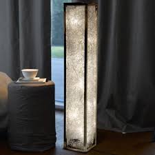 Aluminum Wire Adorned Long Standing Rectangle Floor Lamp Floor Lamp Large Floor Lamp Floor Lamps Living Room