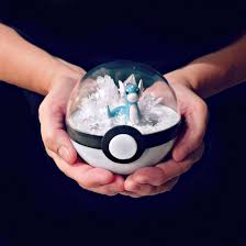 Poke Ball Terrarium Dratini Medium By The Vintage Realm Pokemon Terrarium Pokeball Pokemon Craft