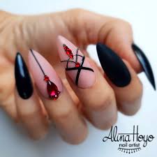 Products.bestreviews.com has been visited by 1m+ users in the past month 58 Black Stiletto Nails Design For 2019 Halloween